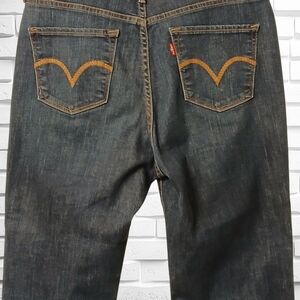 Levis 512 Jeans, Perfectly Slimming Straight Leg, Size 8 PS W29"xL27" EUC